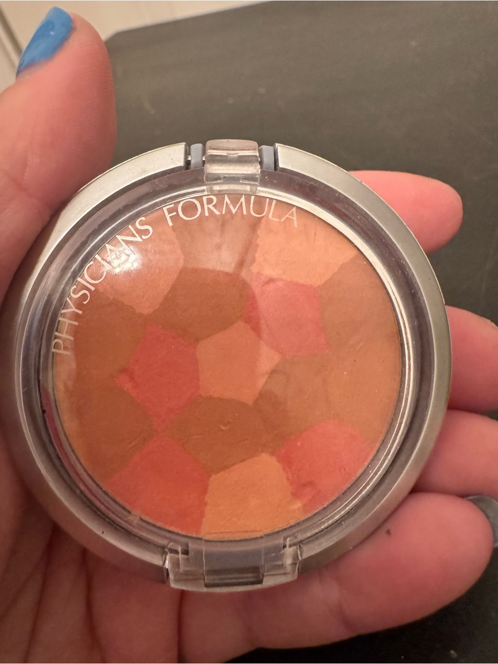 physicians formula powder palette multi colored blush blushing peach
